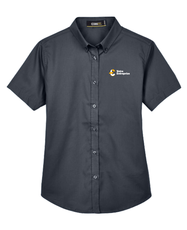 Boutique de base - 78194 Women's Optimum Short-Sleeve Shirt - BR. 000 (AVG)