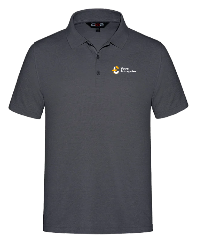Boutique de base - S05785 Men's Piqué Polo - BR. 000 (AVG)