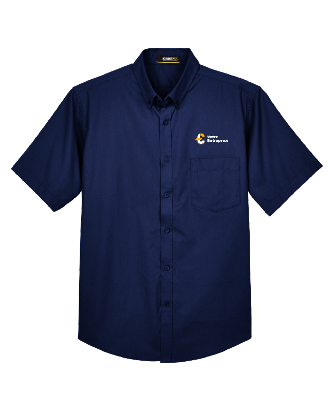 Boutique de base - 88194 Men's Core 365 Shirt - BR. 000 (AVG)