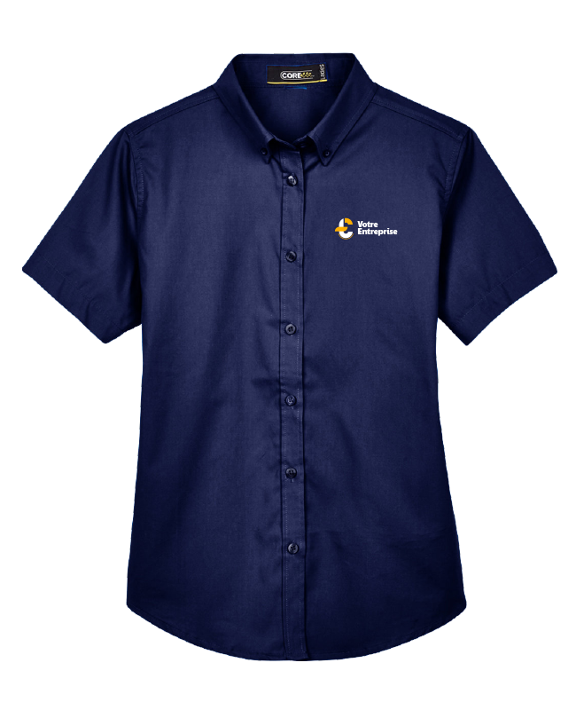 Boutique de base - 78194 Women's Optimum Short-Sleeve Shirt - BR. 000 (AVG)