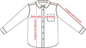 Charte de grandeur 88193 (S à 5XL)